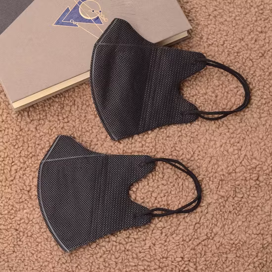 Masque facial protecteur anti-poussière non tissé jetable 3D